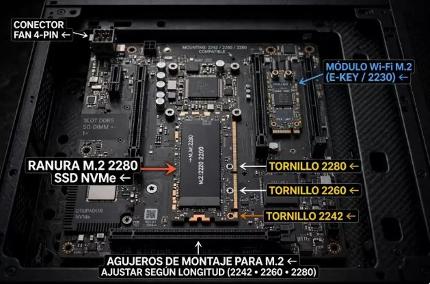 Cómo saber qué SSD admite tu Mini PC